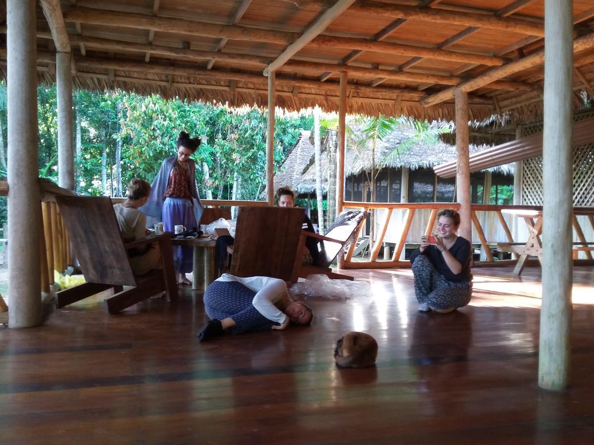 Tres Chimbadas Lake Lodge Tambopata Bagian luar foto